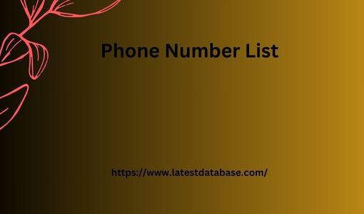 Phone Number List