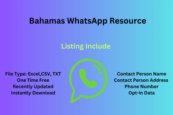 Bahamas WhatsApp Resource