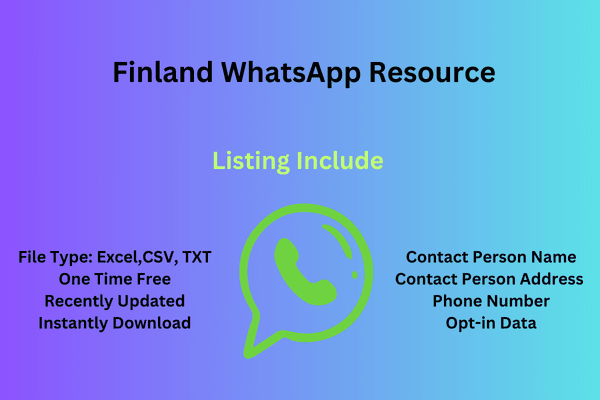 Finland WhatsApp Resource