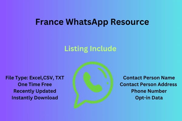 France WhatsApp Resource