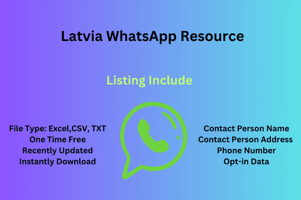 Latvia WhatsApp Resource