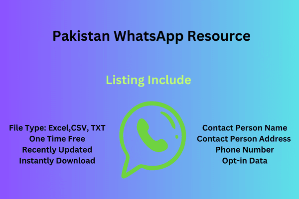 Pakistan WhatsApp Resource