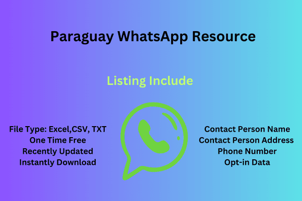 Paraguay WhatsApp Resource